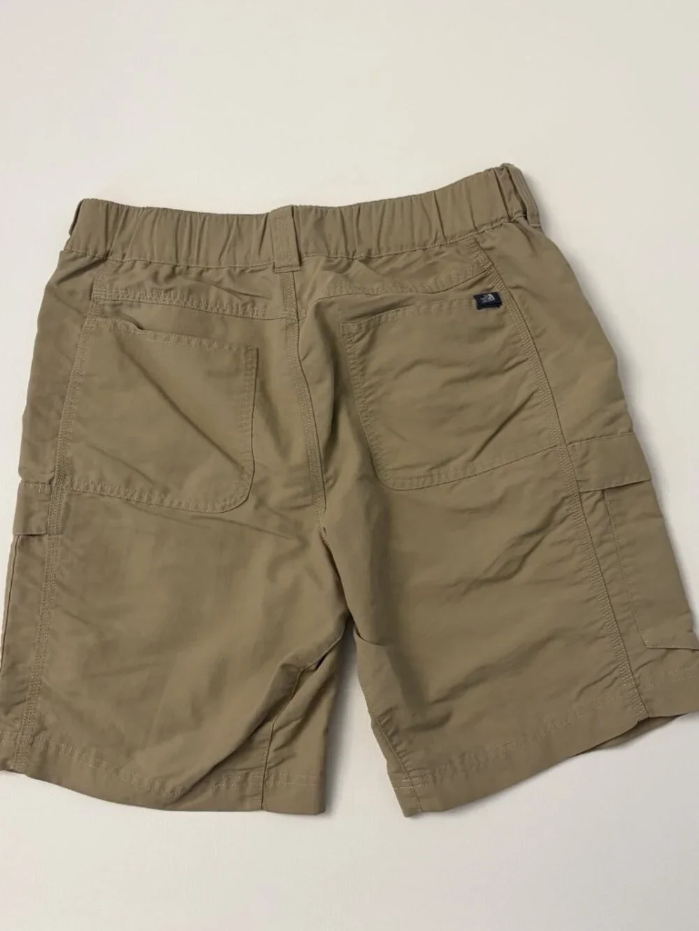 The North Face Men's Khaki Nylon Hiking Outdoor Cargo Shorts Size 30